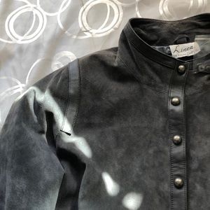 Linea by Louis Dell’Olio Leather Long Jack…